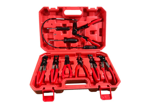 Sada klieští na hadicové spony v aute 9ks Gebo Tools