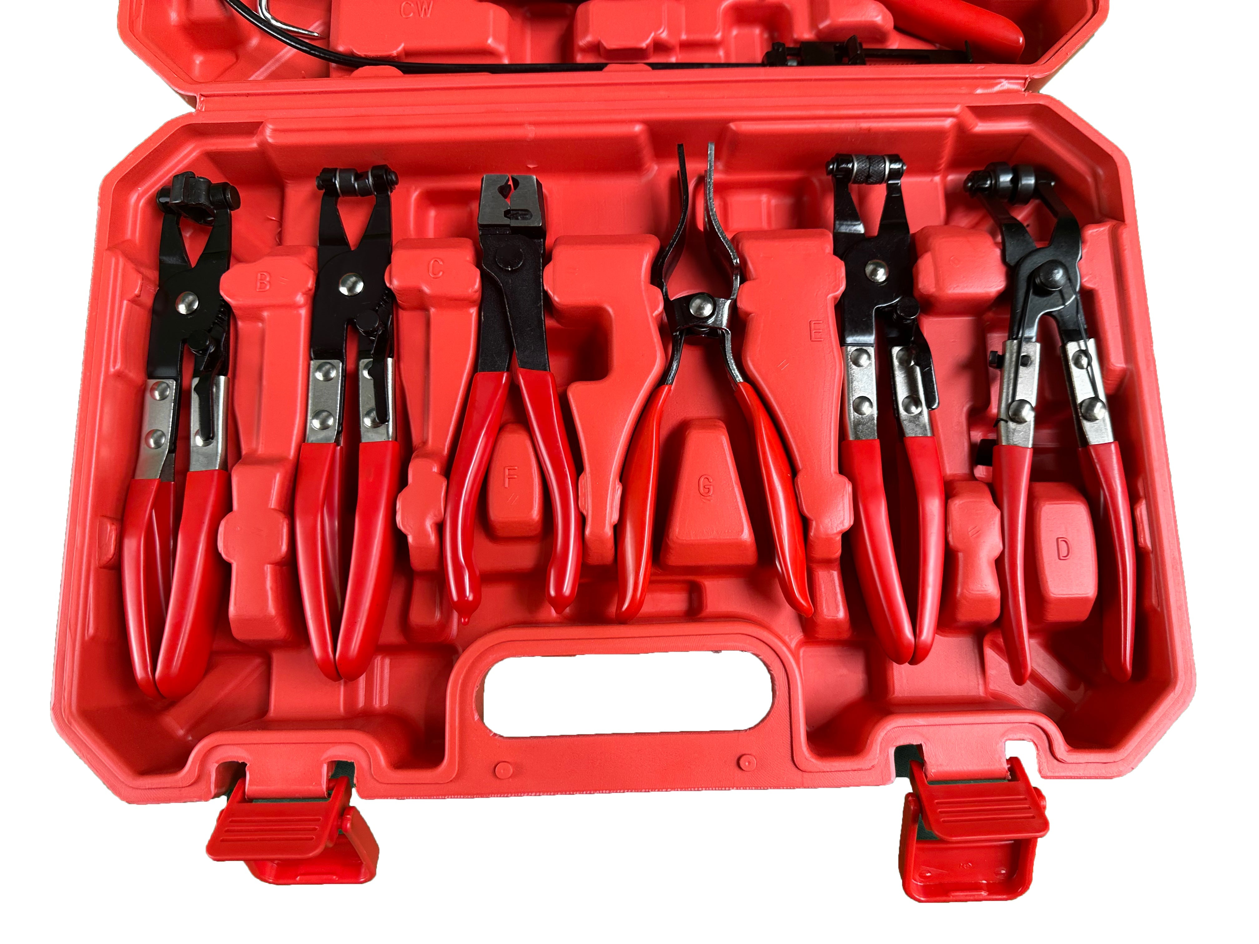 Sada klieští na hadicové spony v aute 9ks Gebo Tools