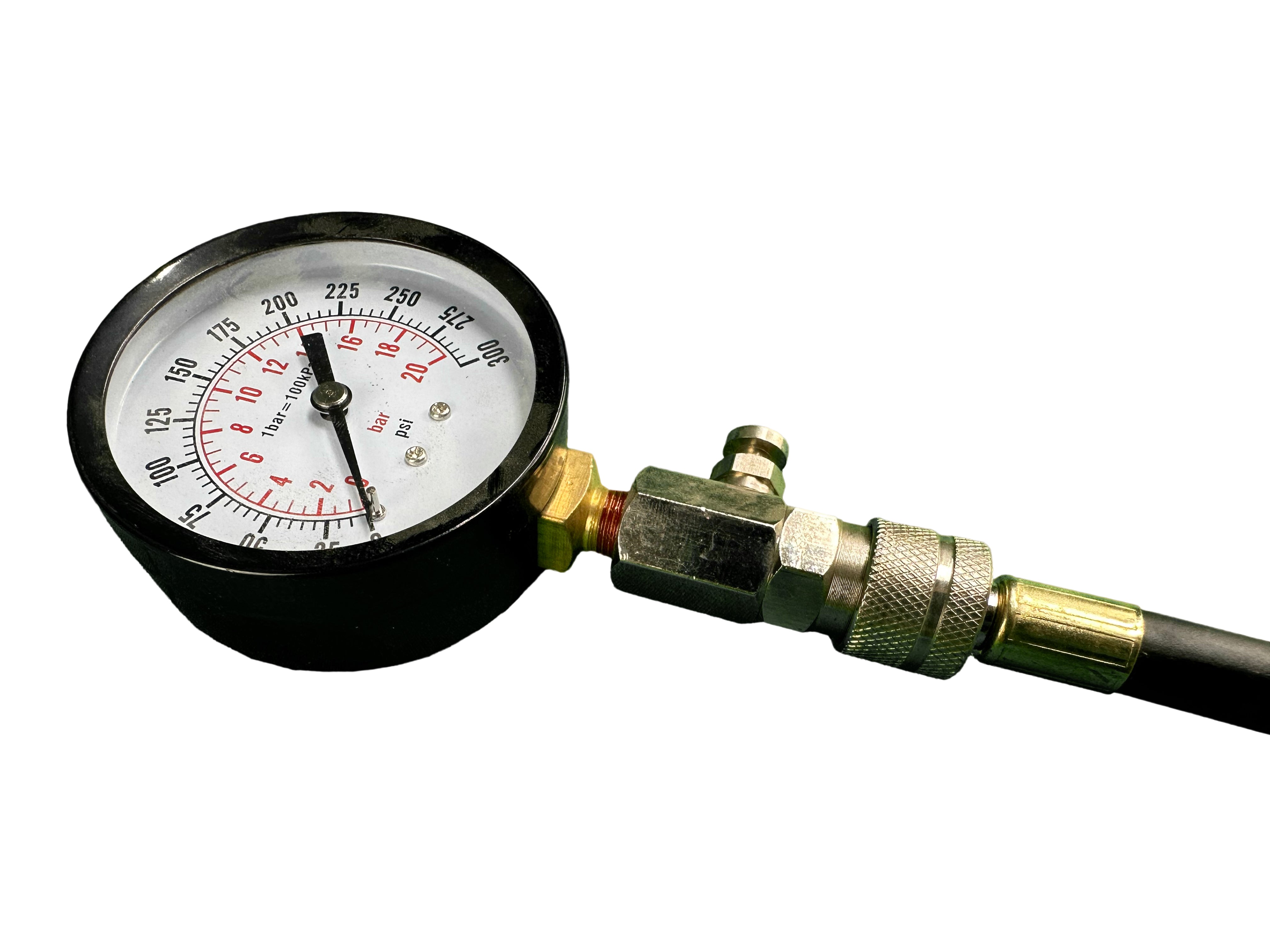 Tester kompresie - kompresiometer benzínových motorov Gebo Tools