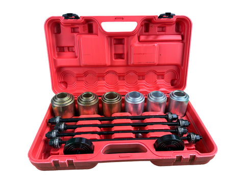 Sada na výmenu ložísk a silentblokov, 27ks Gebo Tools