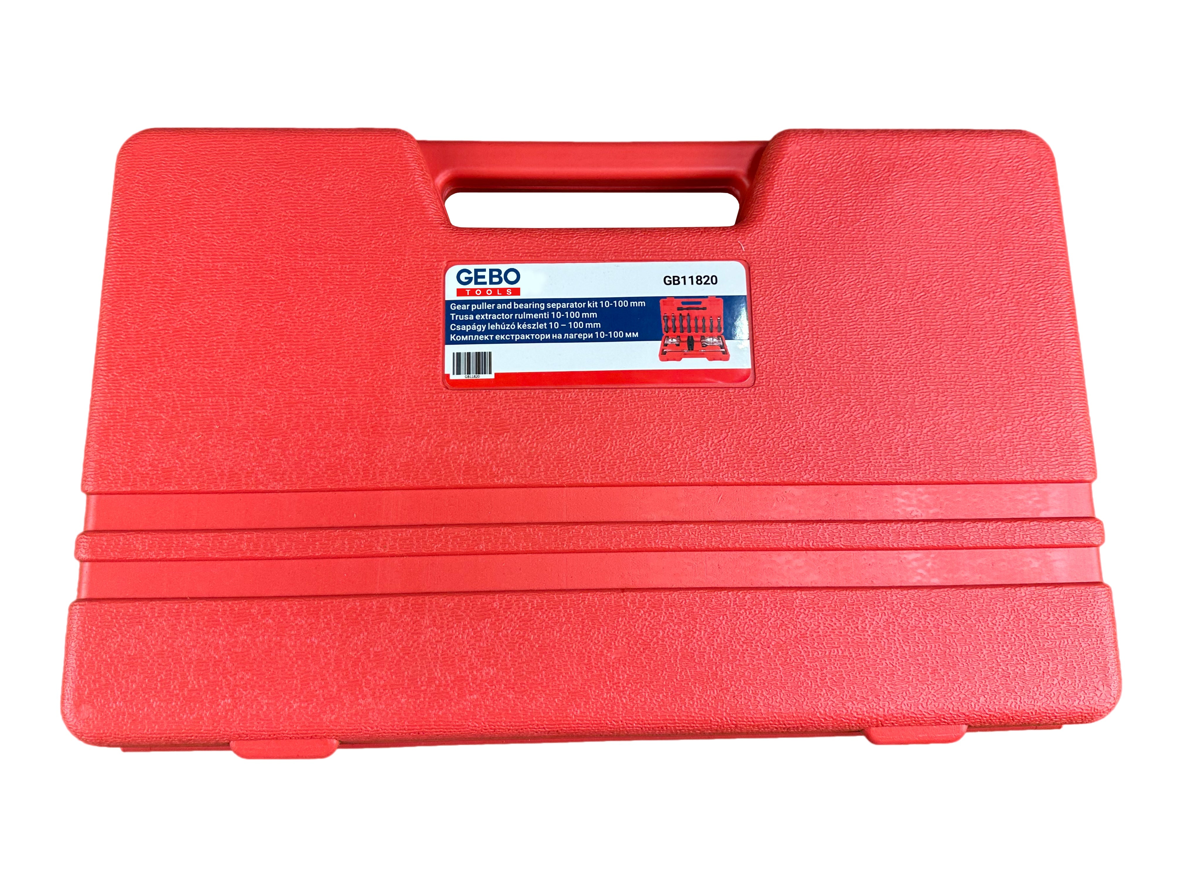 Sada nastaviteľných sťahovákov na ložiská 10 - 100mm Gebo Tools
