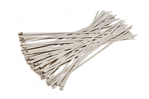 Sada nerezových spon 50 kusov 4.6x300 mm