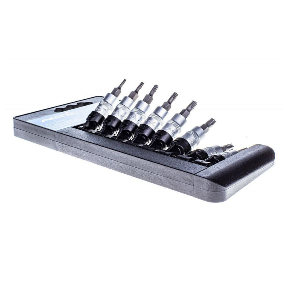 Sada torx bitov s otvorom 1/4 t8-t40 8 kusov