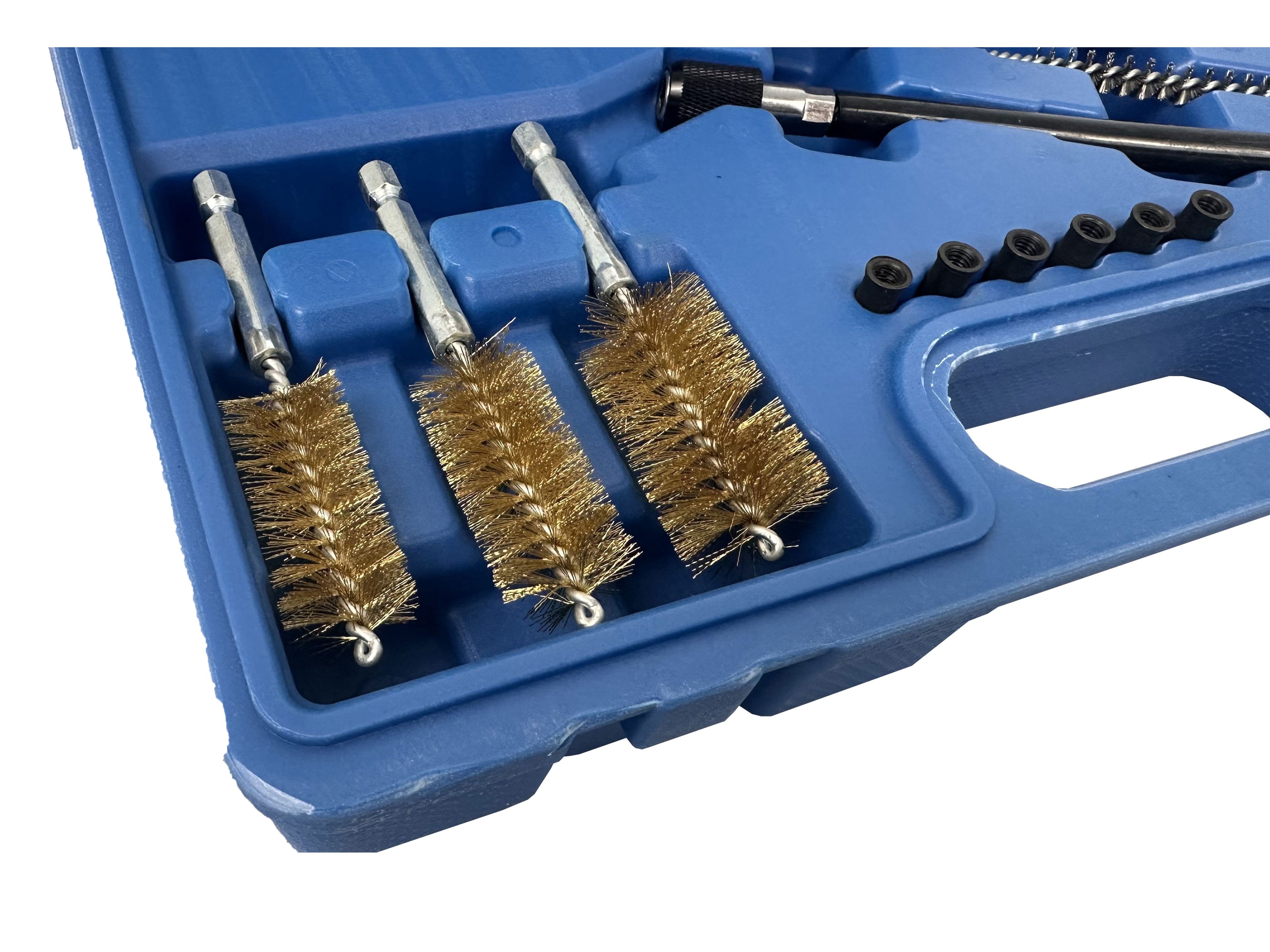 Sada kefiek na čistenie sediel vstrekovačov diesel Gebo Tools