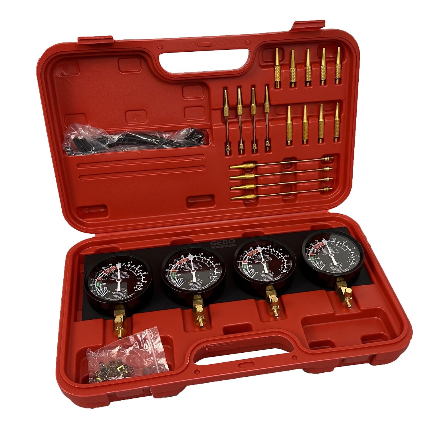 Synchronizácia karburátora - tester vákua a tlaku Gebo Tools