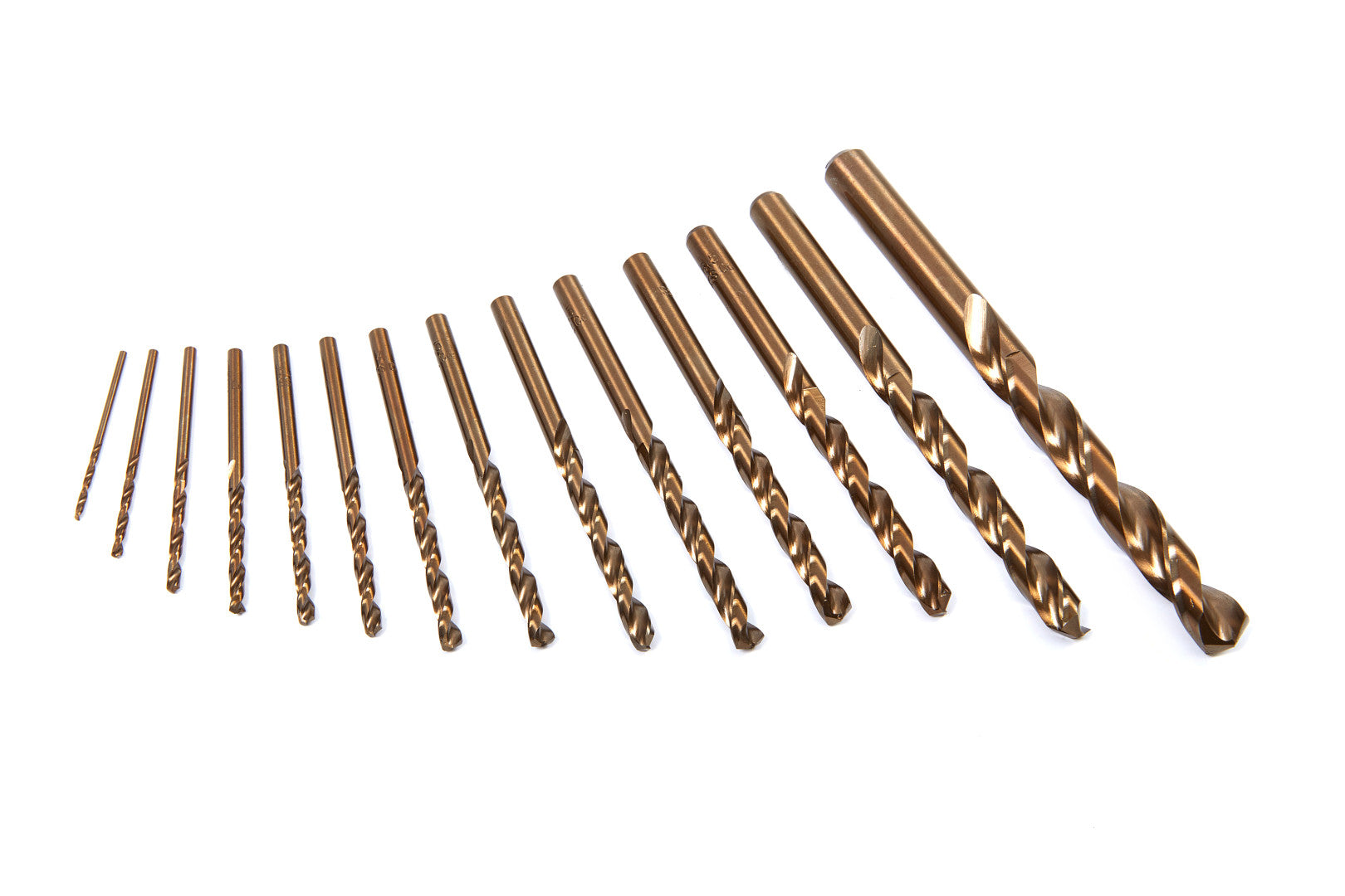 Sada vrtákov HSS, 5% kobalt, 99ks HBM Machines Holandsko