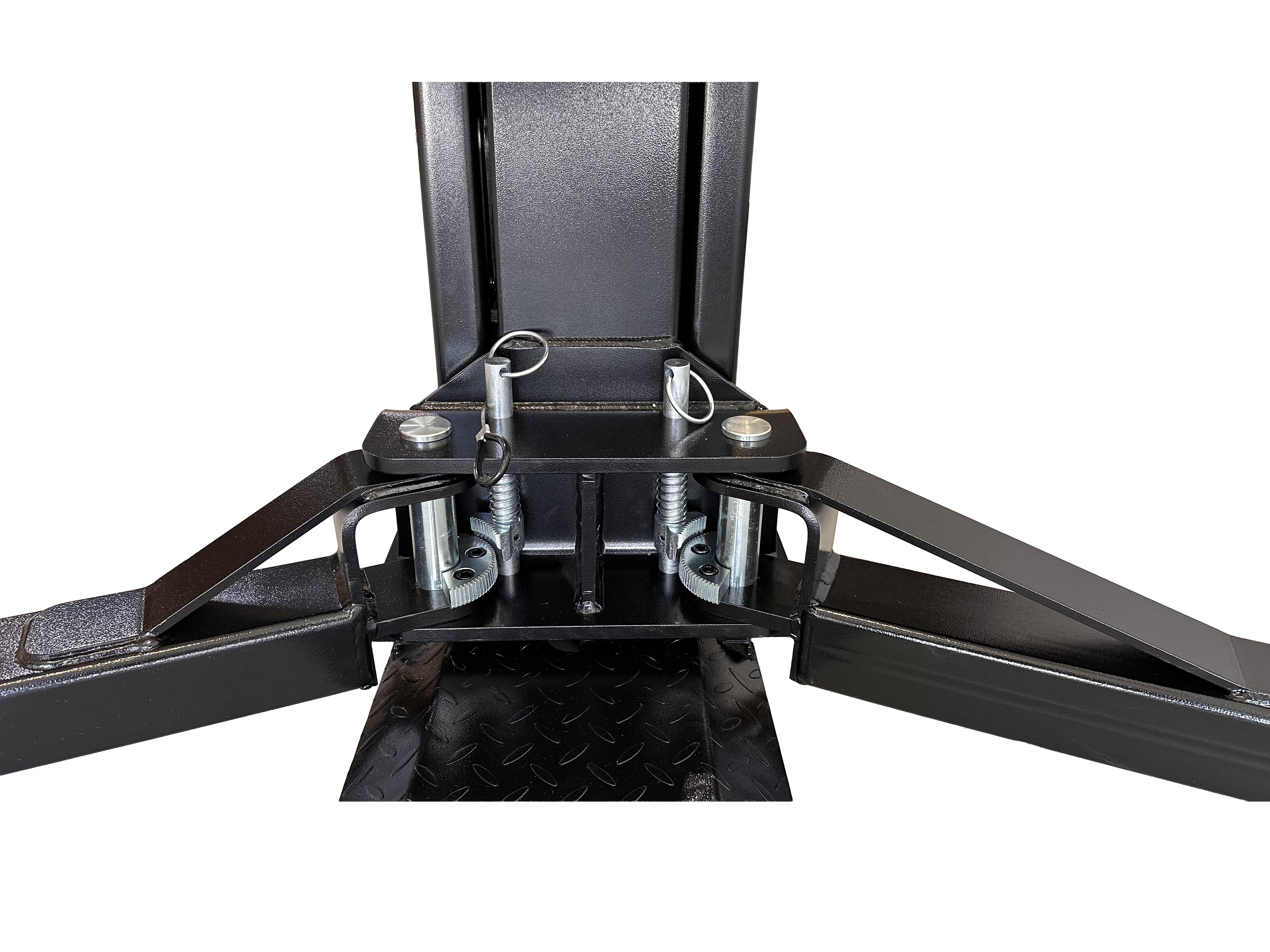 Dvojstĺpový elektrohydraulický zdvihák s manuálnym odblokovaním 4t 230V + olej zdarma