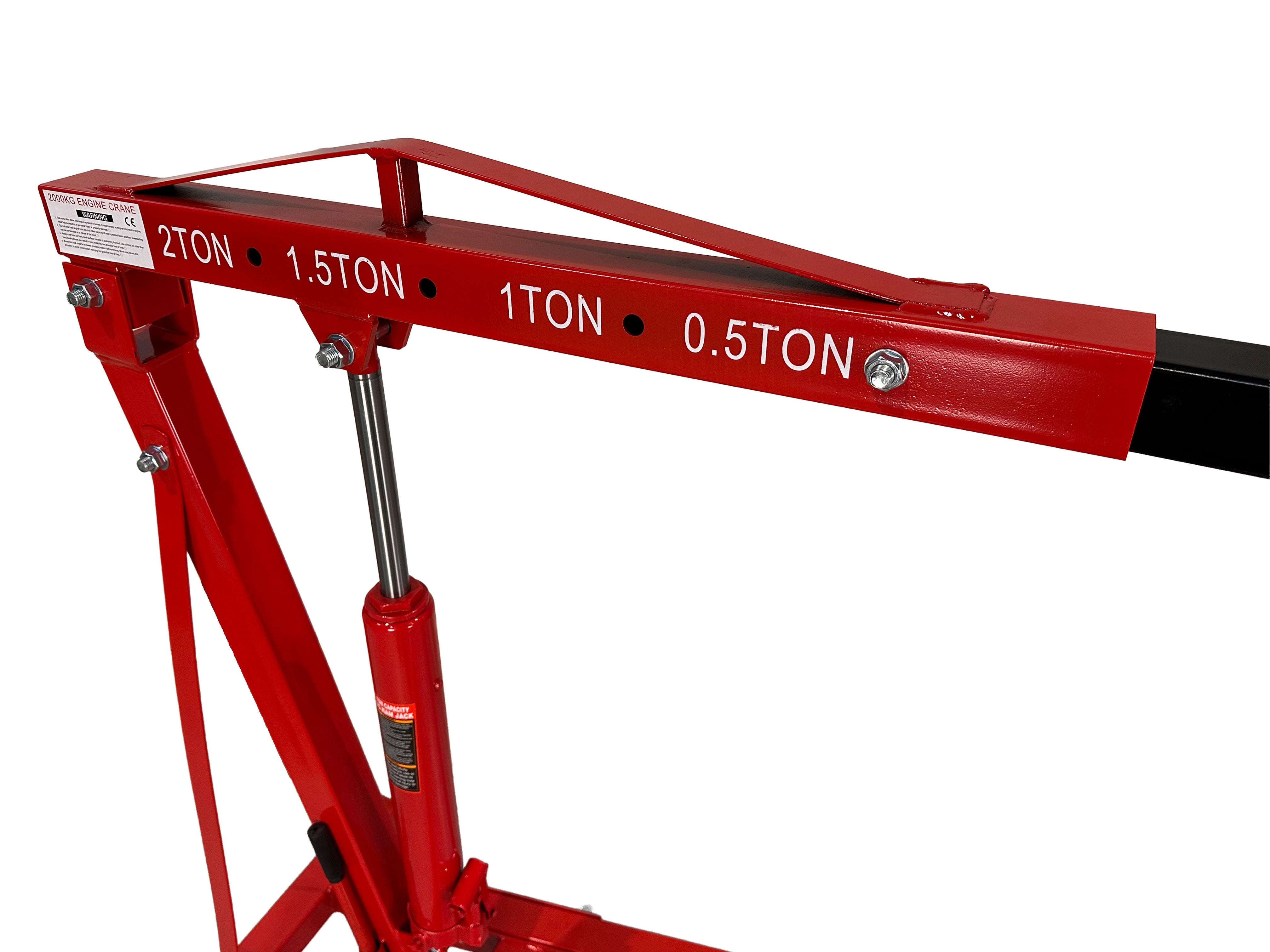 Hydraulický žeriav - žirafa 2t, skladací