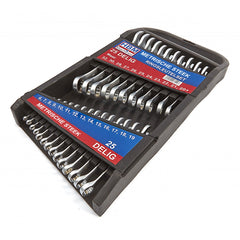 Sada kombinovaných očko-plochých kľúčov 25ks 6 - 32mm HBM