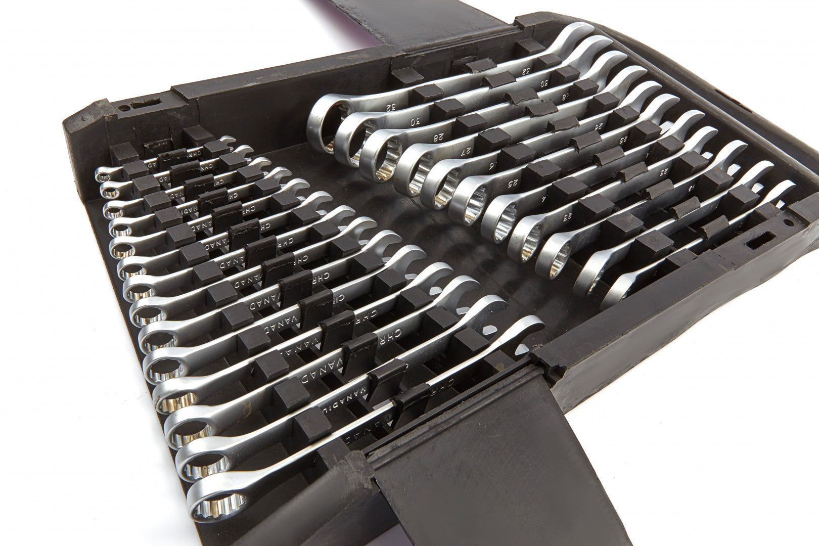 Sada kombinovaných očko-plochých kľúčov 25ks 6 - 32mm HBM