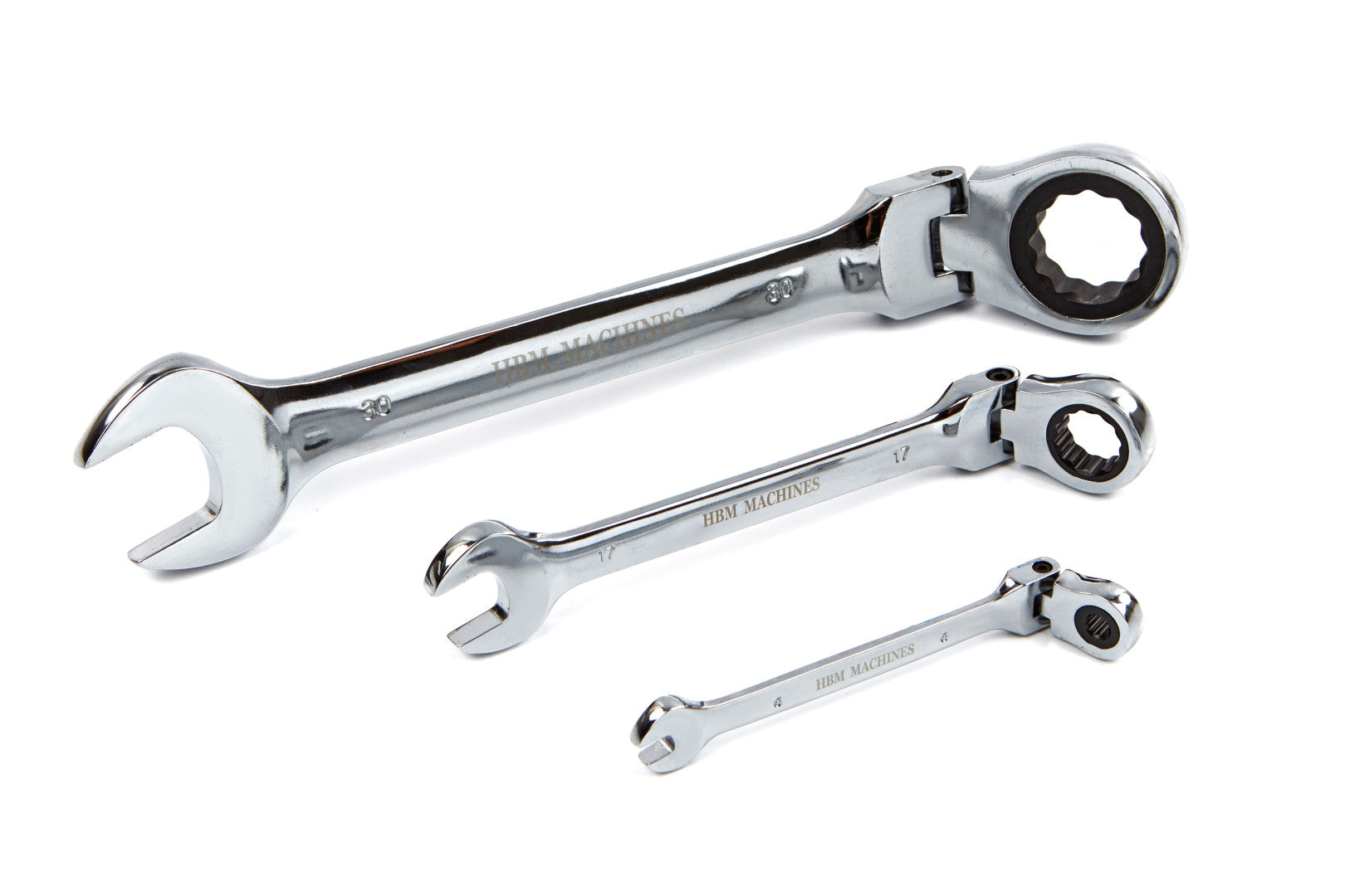 Sada kombinovaných očko-plochých kľúčov s račňou a kĺbom 22ks 6 - 32mm