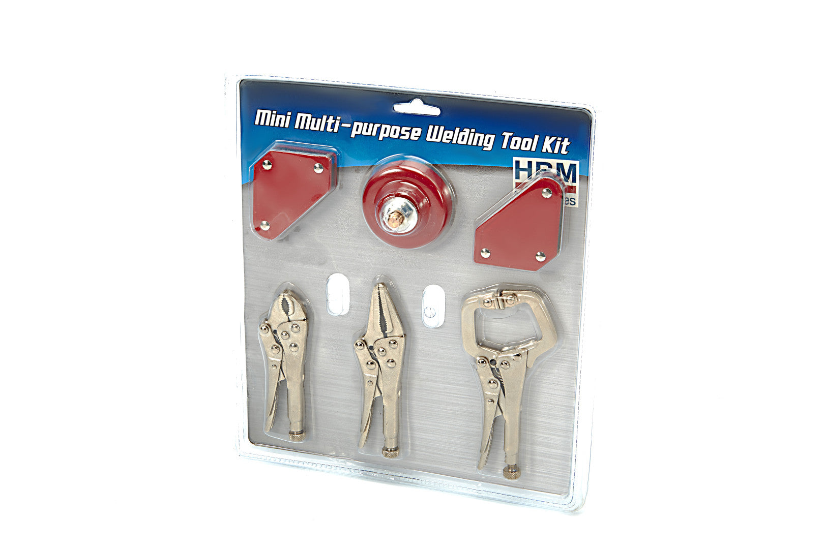 Sada mini klieští a magnetických uhlových prípravkov na zváranie 6 kusov, premium, hbm machines holandsko