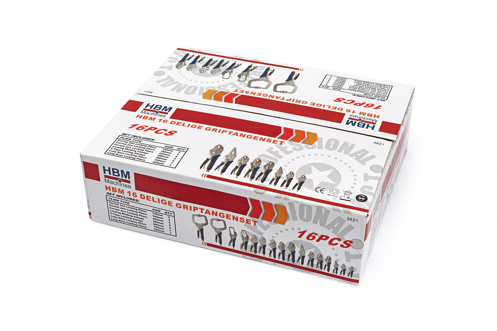 Sada samosvorných klieští pre karosárske práce 16ks