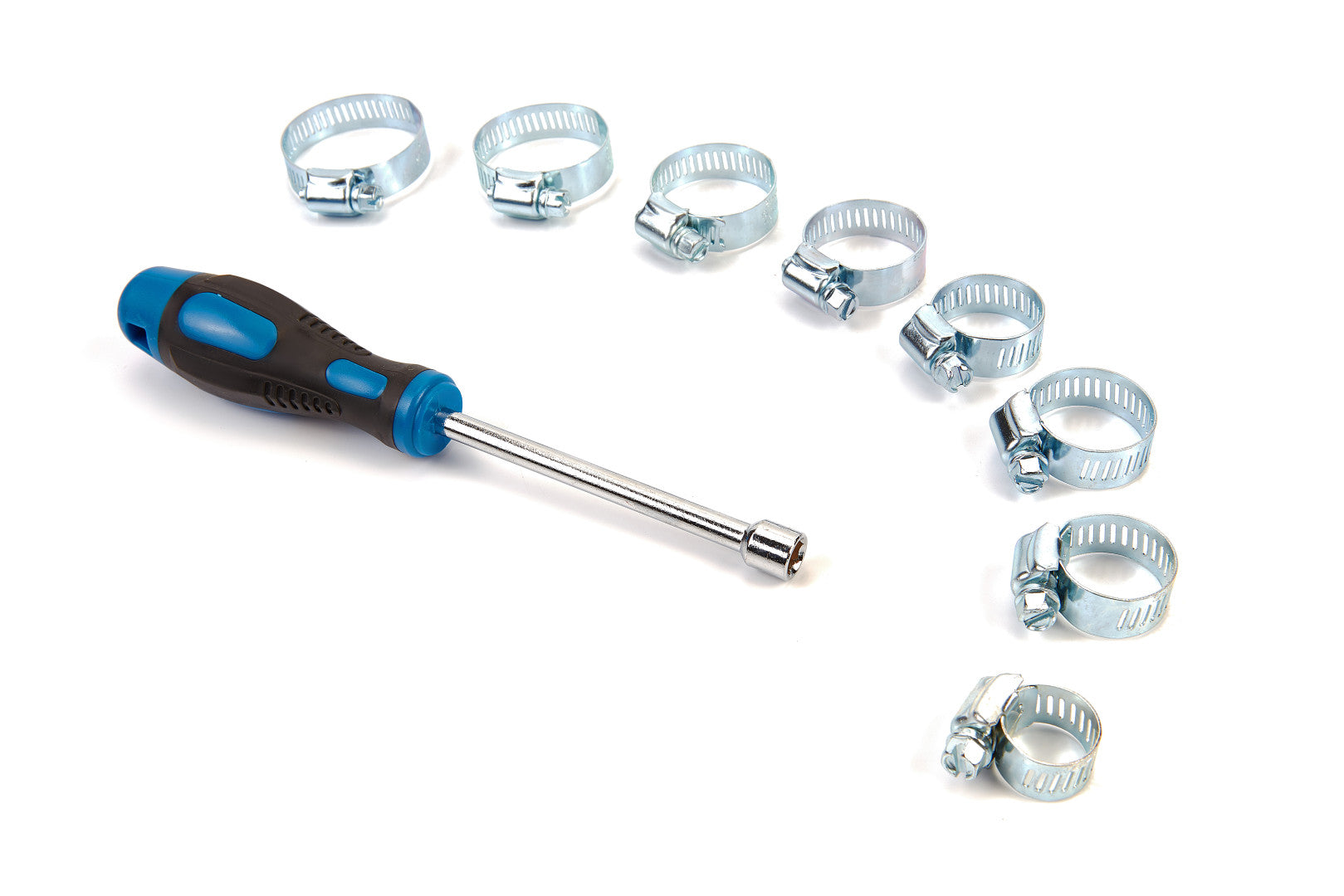 Sada kovových spon so skrutkovačom 50 kusov