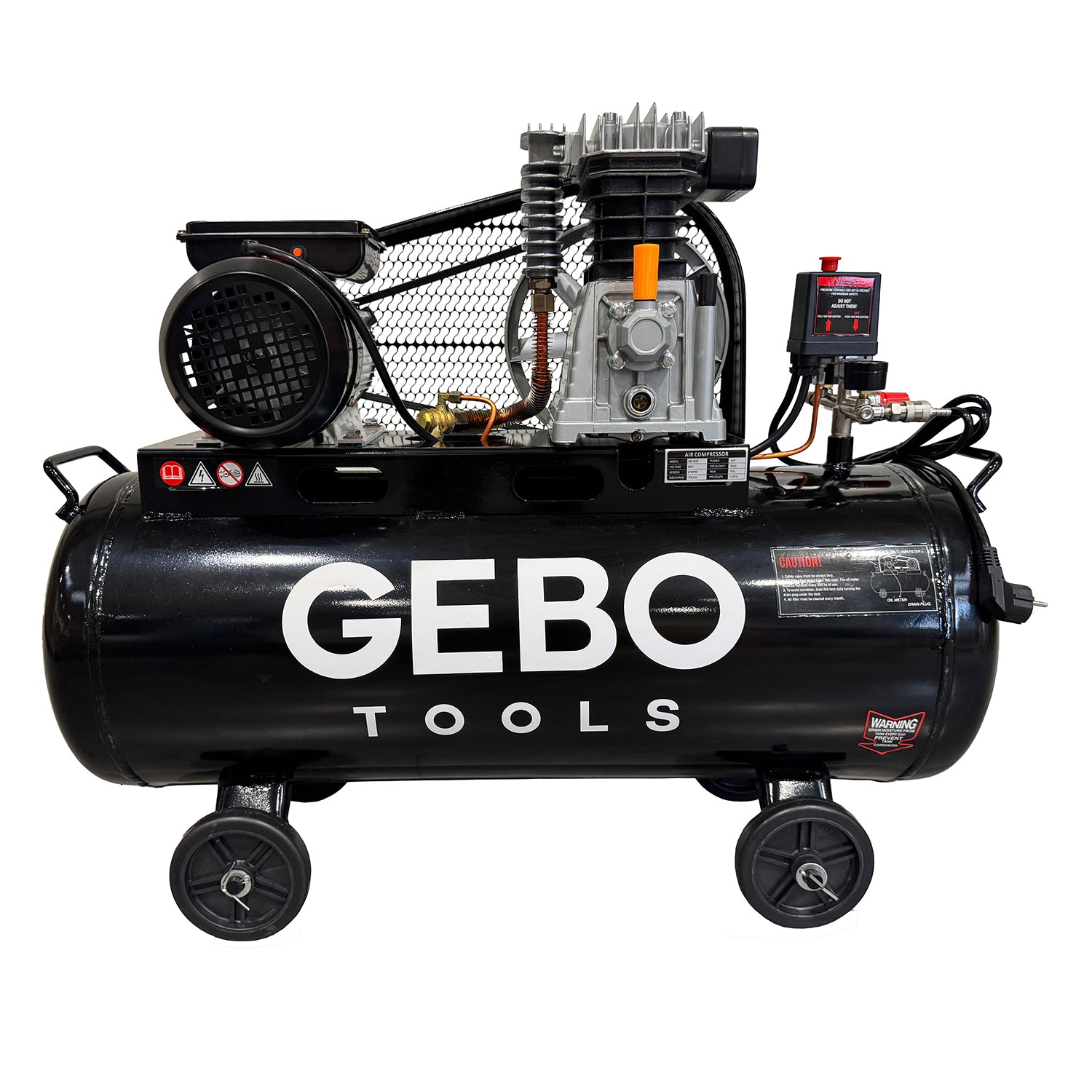 Vzduchový kompresor 100l 3hp 220V Gebo Tools
