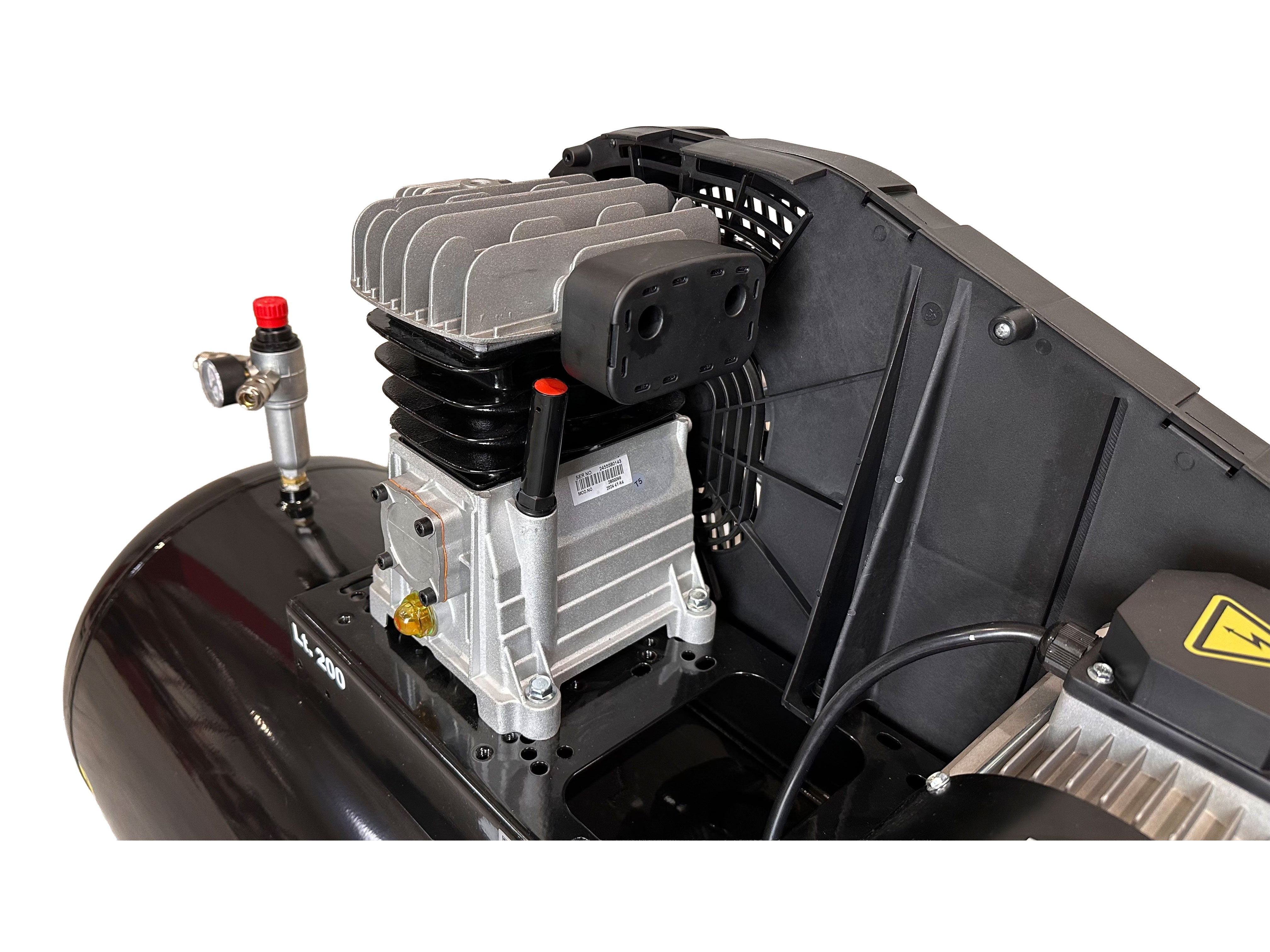 Profesionálny kompresor 200l 3hp 400V Gebo Tools