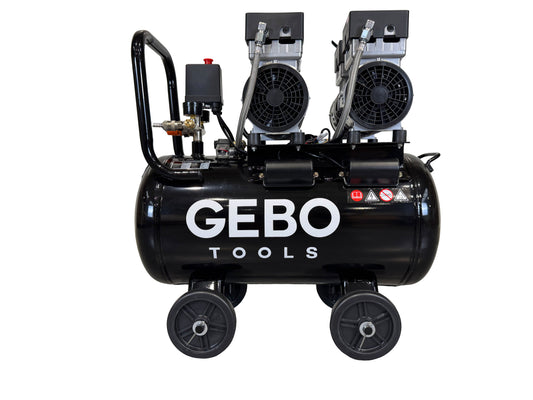 Tichý bezolejový kompresor 50l Gebo Tools