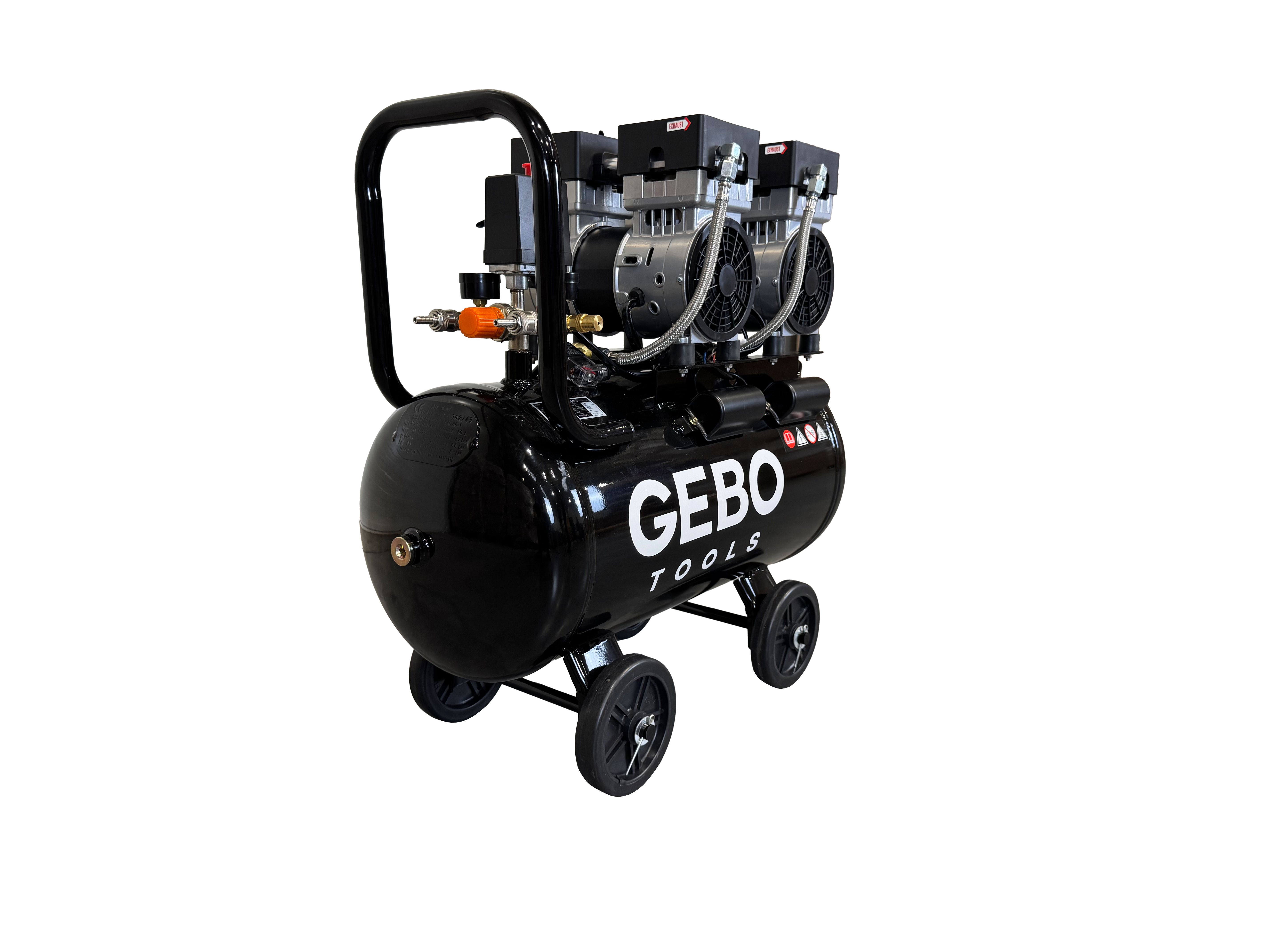 Tichý bezolejový kompresor 50l Gebo Tools