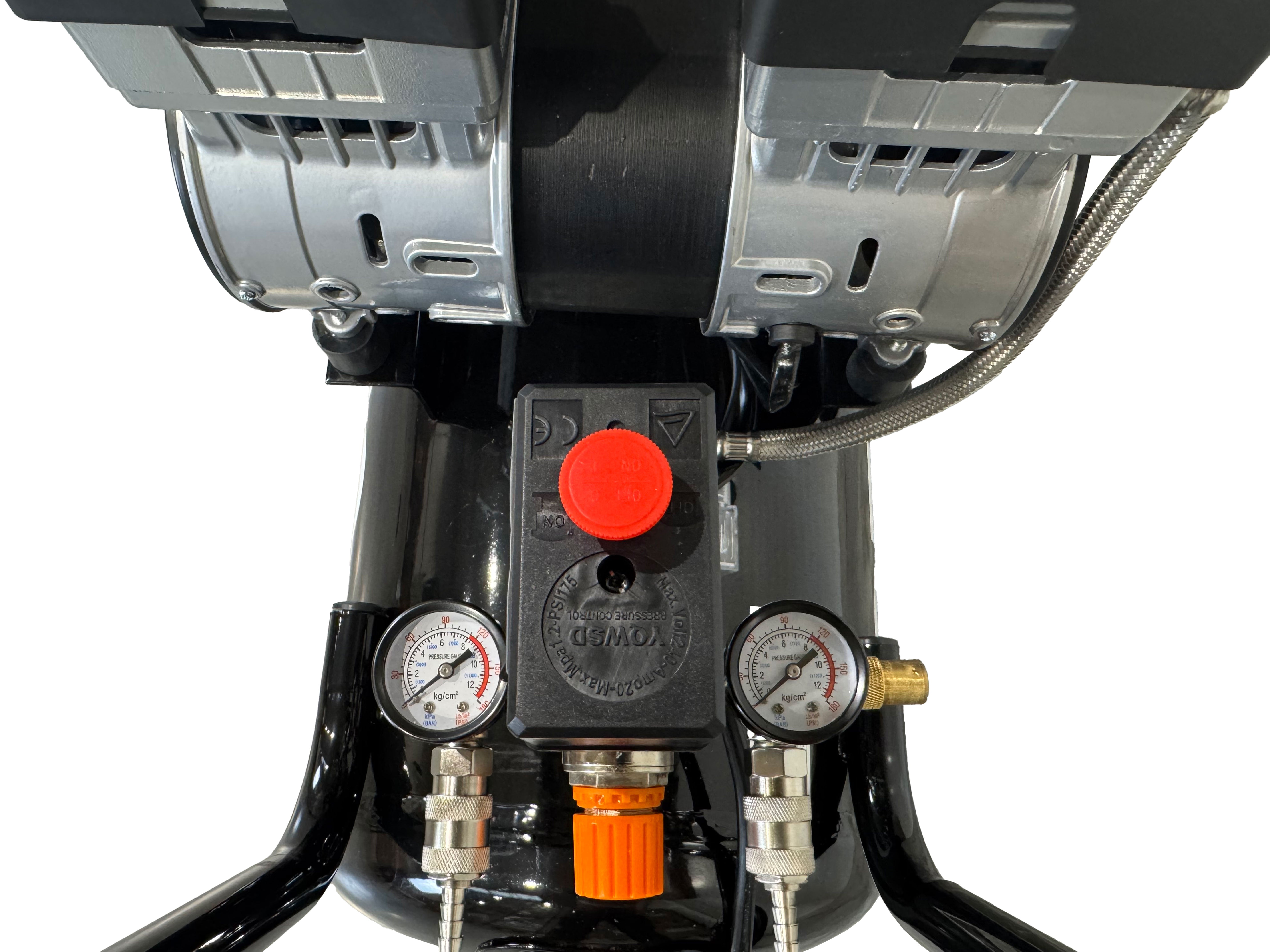 Tichý bezolejový kompresor 50l Gebo Tools