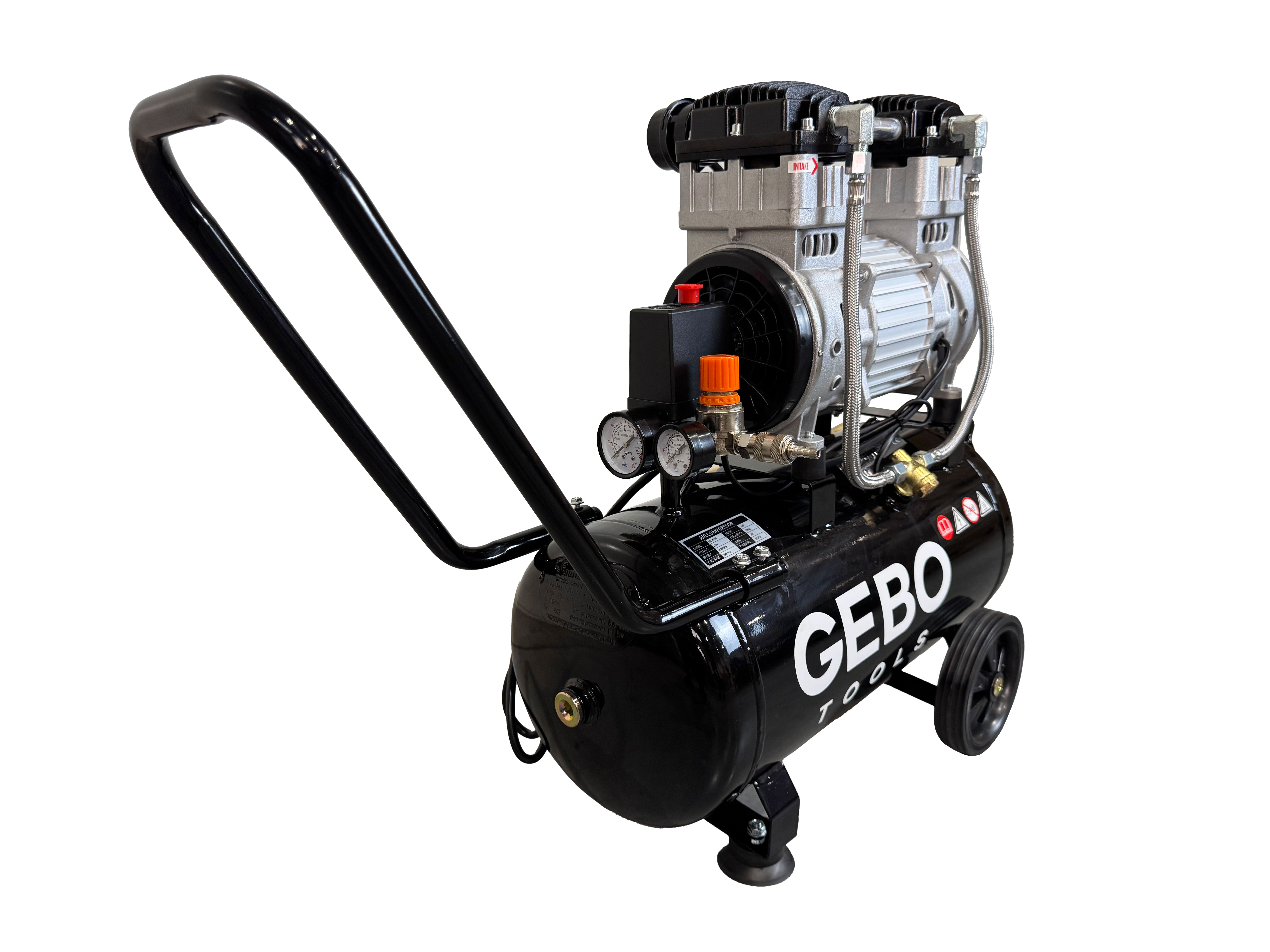Tichý bezolejový kompresor 30l Gebo Tools