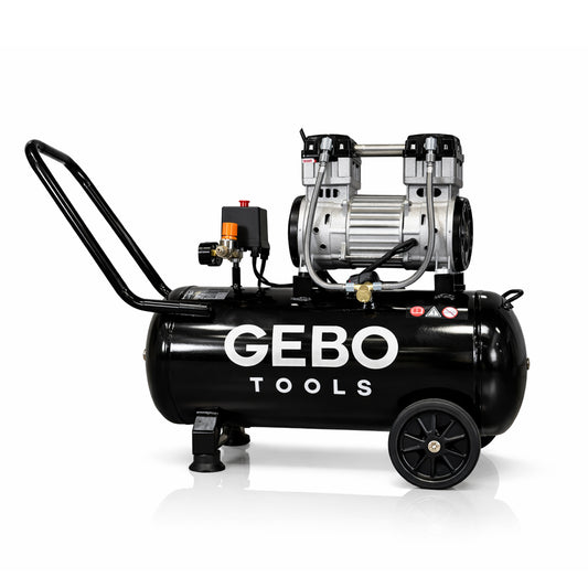 Tichý bezolejový kompresor 50l 2hp Gebo Tools