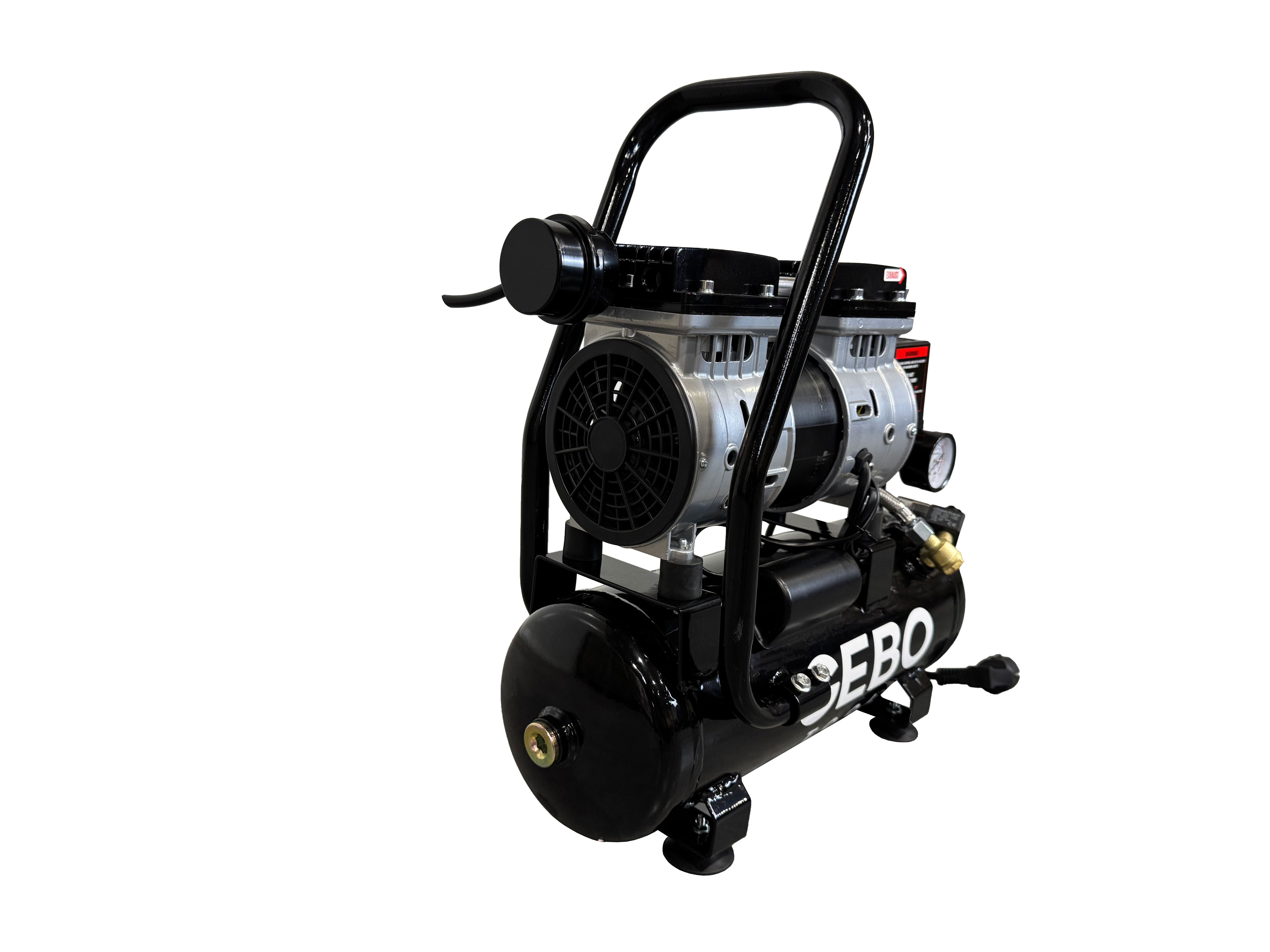 Tichý bezolejový kompresor 9l Gebo Tools