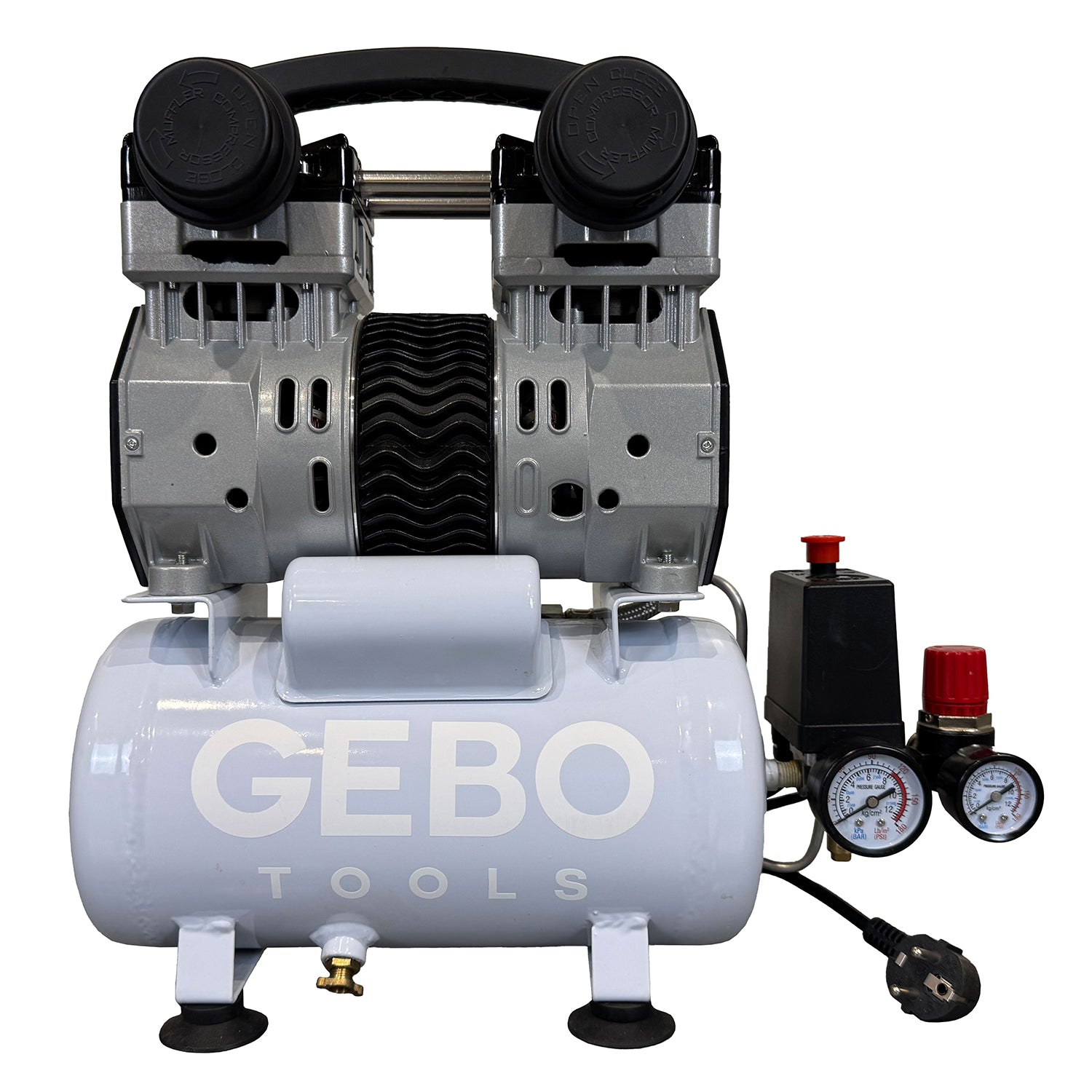 Tichý bezolejový kompresor 6l Gebo Tools