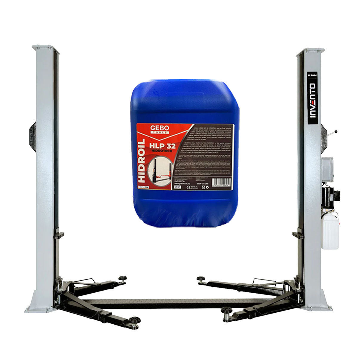 Dvojstĺpový autozdvihák 4 t s manuálnym odblokovaním 380 V INVENTO EL S40M