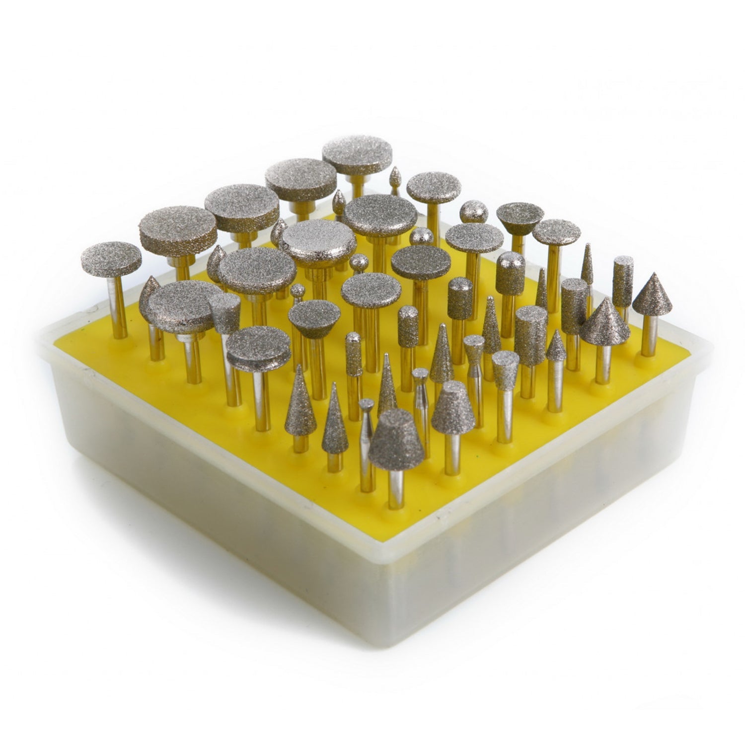 Sada diamantových fréz, 50ks