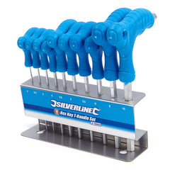 Sada imbus kľúčov s T-rukoväťou, 2 - 10mm, 10ks