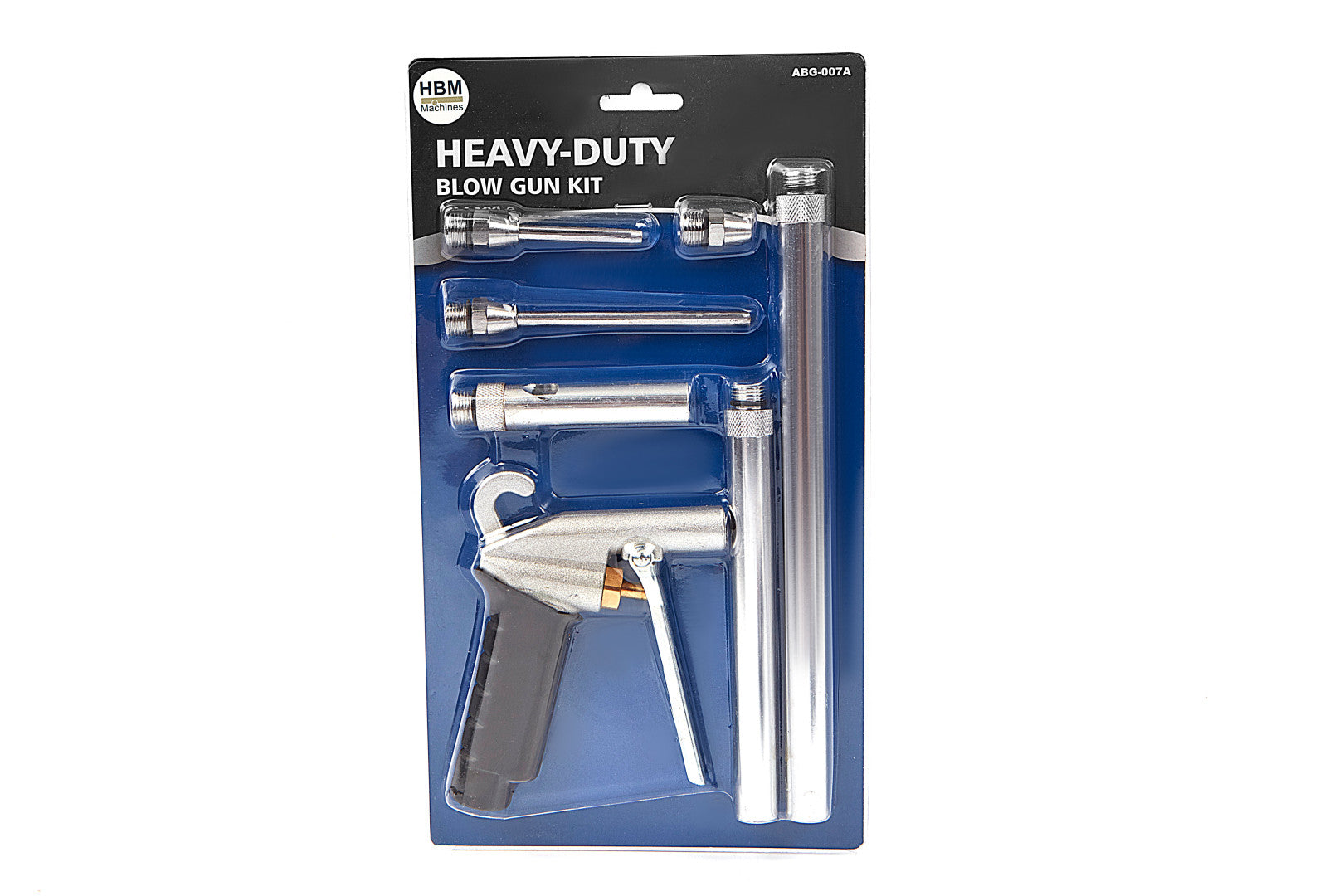 Súprava ofukovacej pištole s vymeniteľnou hlavicou 7 kusov hbm