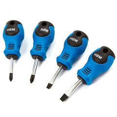 Sada extra krátkych skrutkovačov 4ks HBM