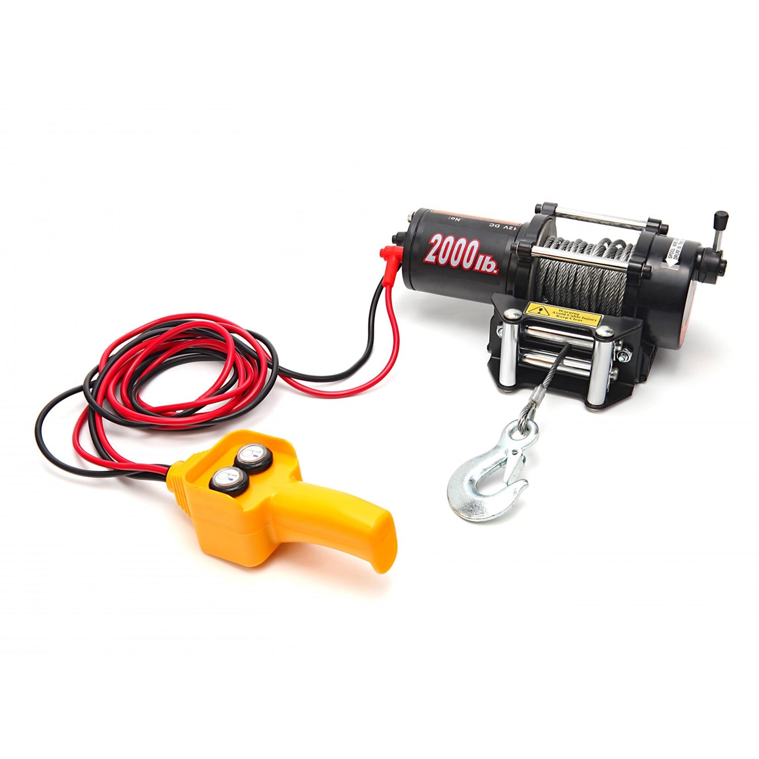 Elektrický lanový naviják 12V 900kg 0,9hp HBM Machines Holandsko