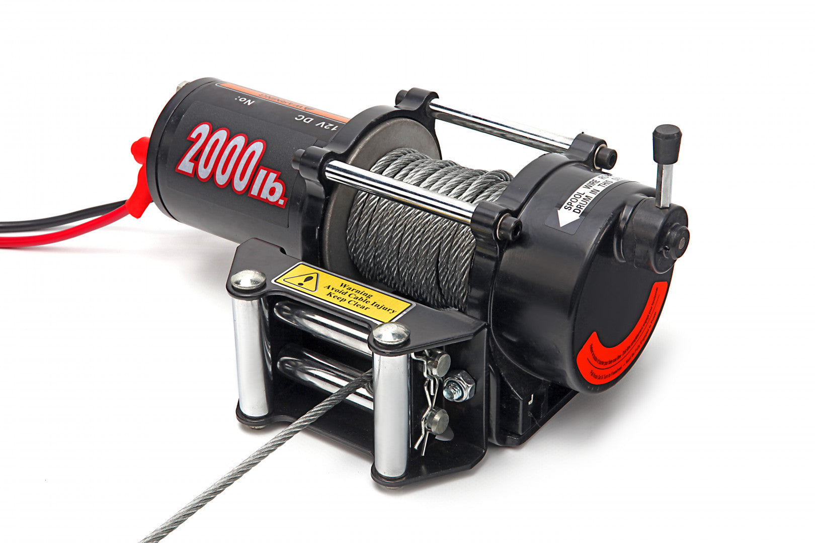 Elektrický lanový naviják 12V 900kg 0,9hp HBM Machines Holandsko