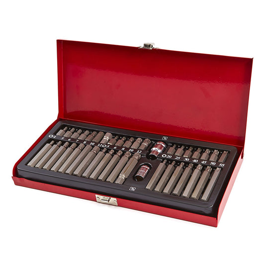 Sada bitov Imbus Torx XZN Hex Spline 40ks, kovová kazeta