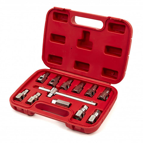 Sada kľúčov - nadstavcov na zátky olejových vaní 12ks