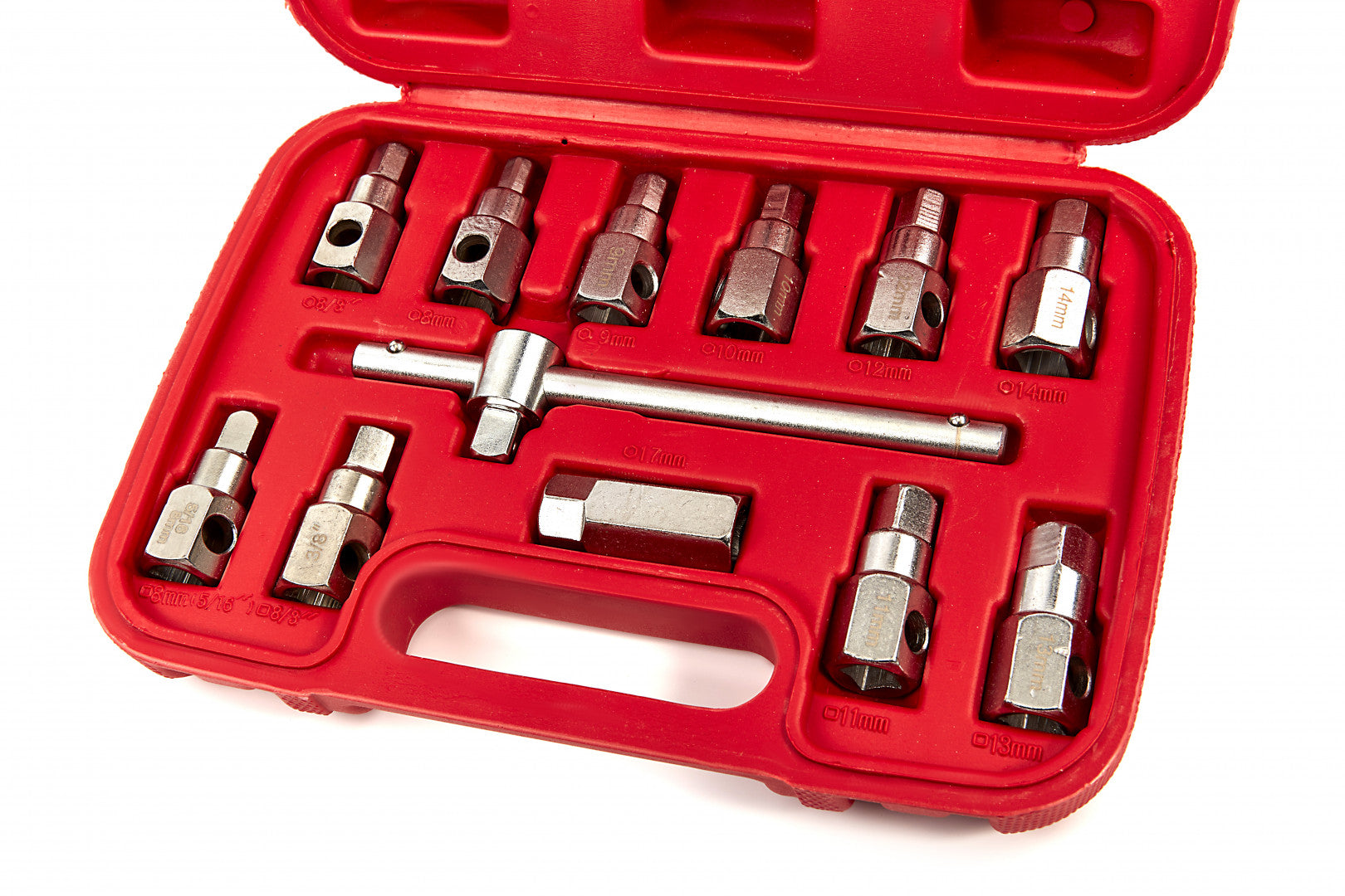 Sada kľúčov - nadstavcov na zátky olejových vaní 12ks