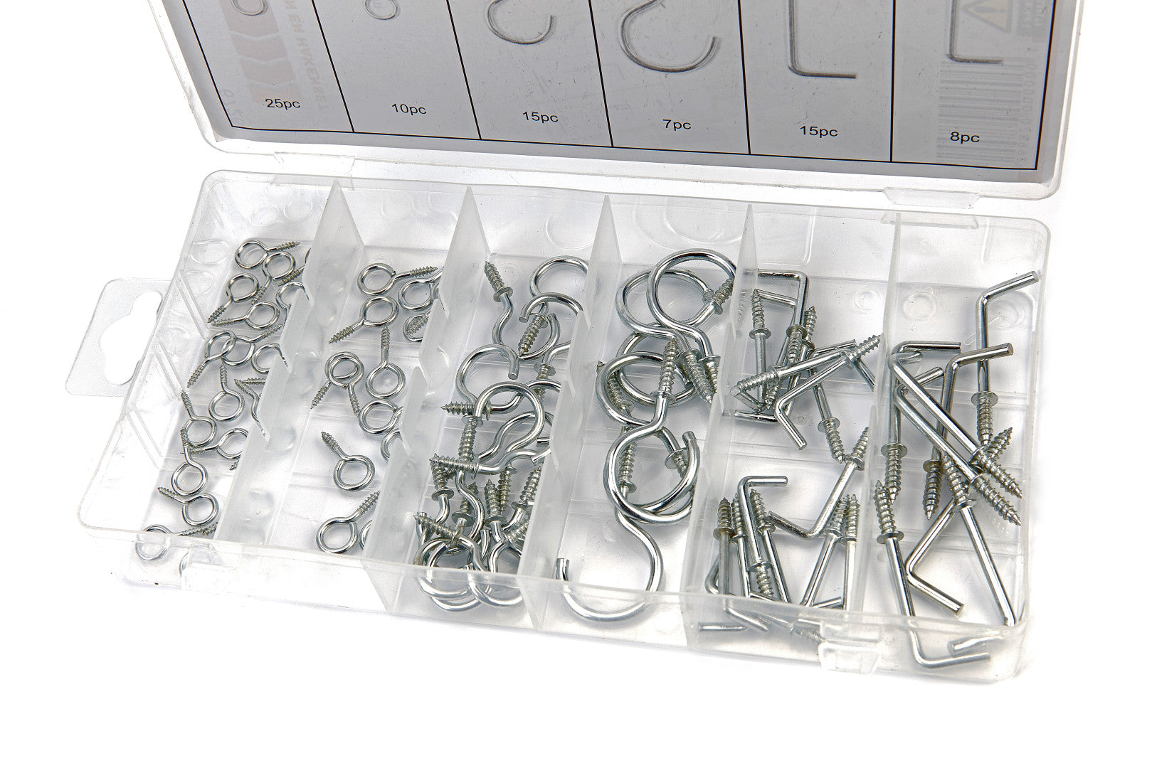 Sada závesných háčikov 80 kusov