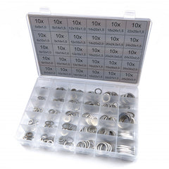 Sada hliníkových podložiek 300ks