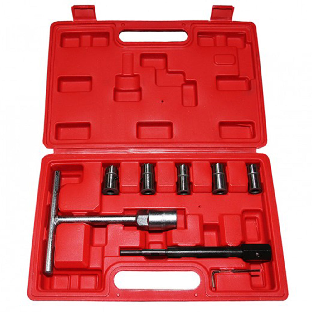 Sada fréz na čistenie sediel vstrekovačov – 7 dielov