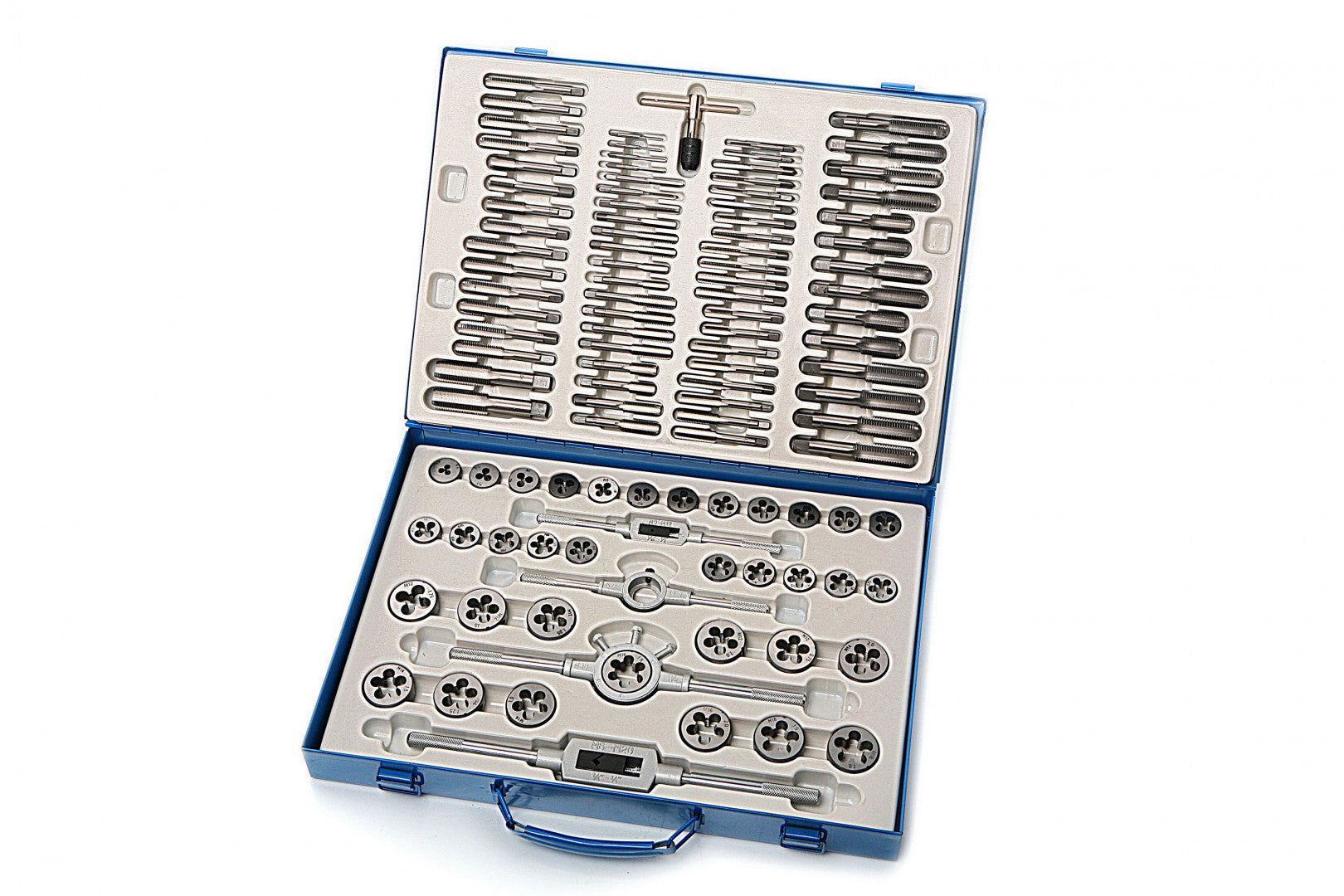 Súprava závitníkov a závitových očiek 110ks