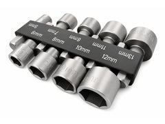 Sada nástrčných hlavíc s uchytením do vŕtačky, 5 - 13mm, Gebo Tools