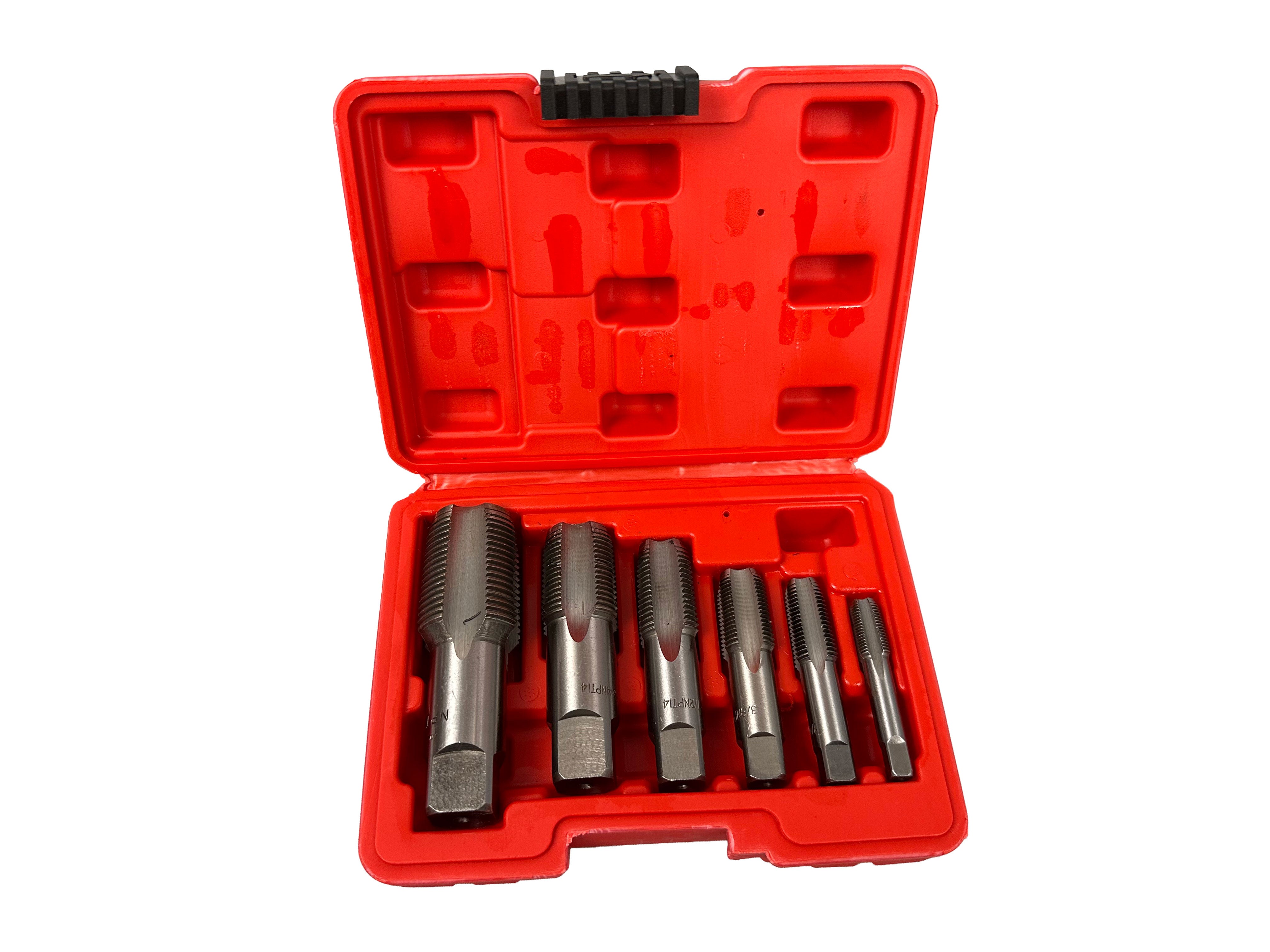 Sada závitníkov na rúry 6ks, Gebo Tools