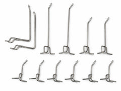 Sada 12ks držiakov náradia na panel Gebo Tools