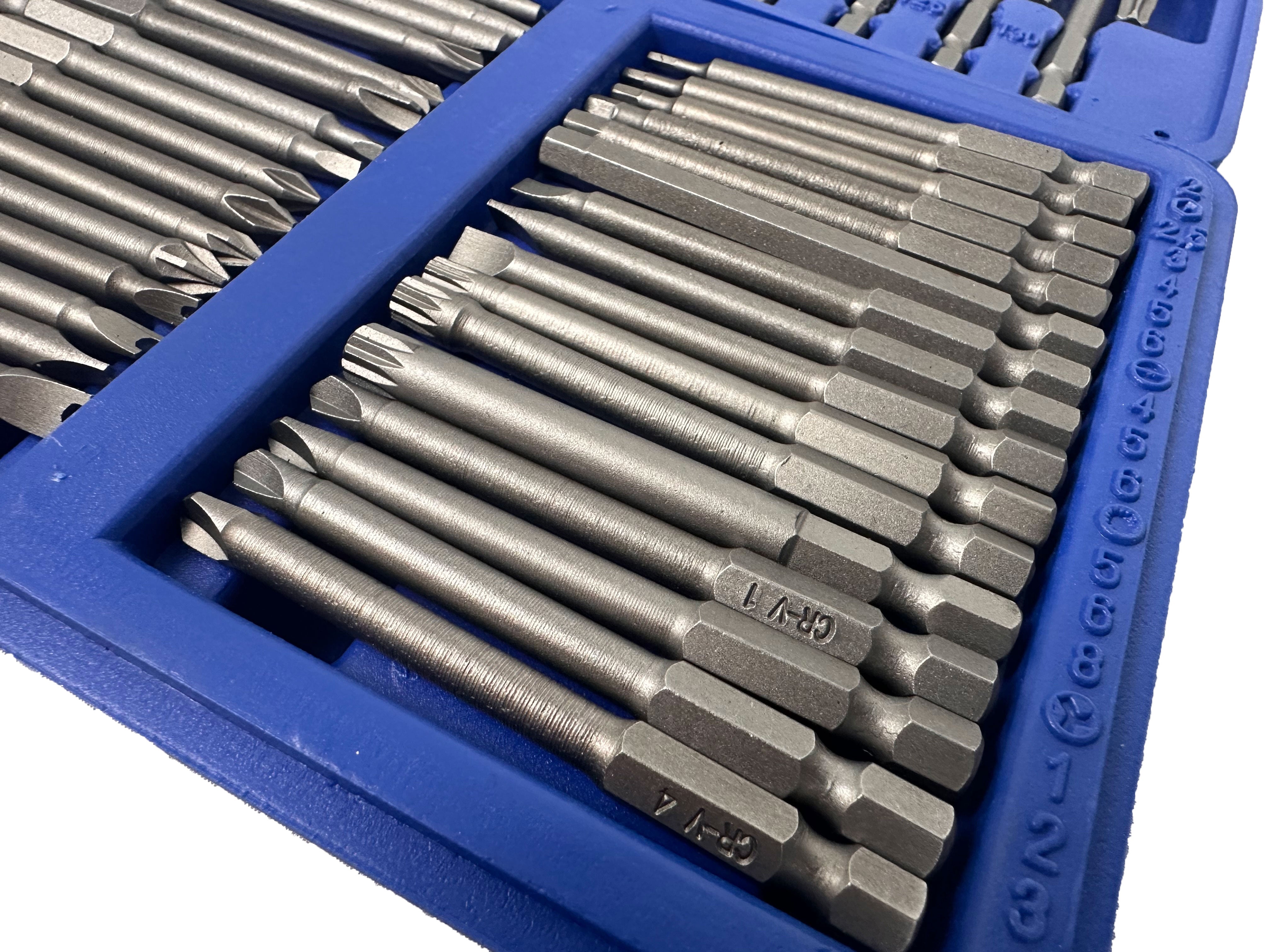 Sada 50ks dlhých bitov do vŕtačky Gebo Tools