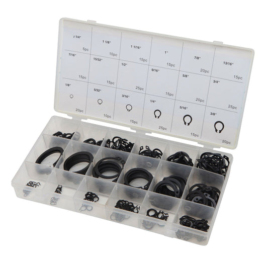 Sada vonkajších poistných krúžkov typu C 300ks HBM Machines Holandsko