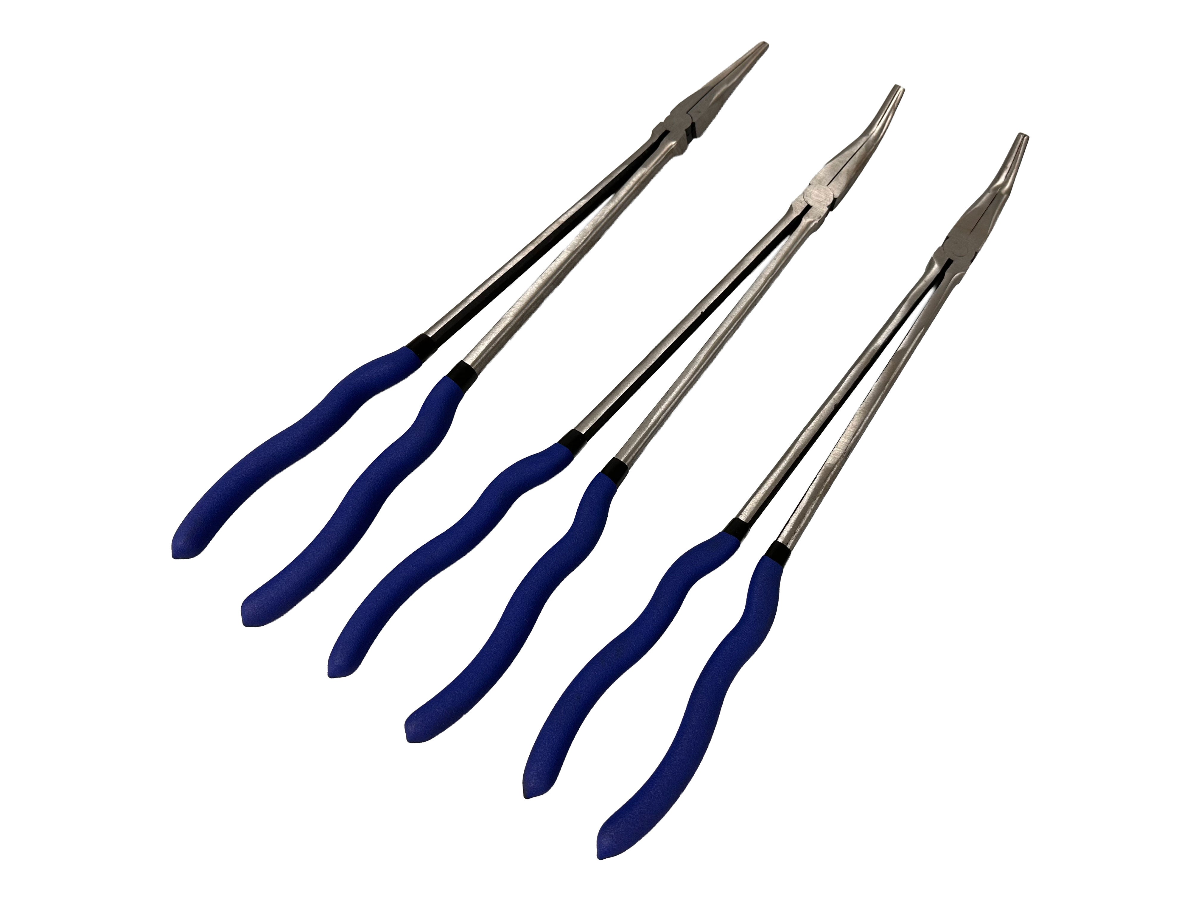 Sada extra dlhých klieští 3ks 400mm Gebo Tools