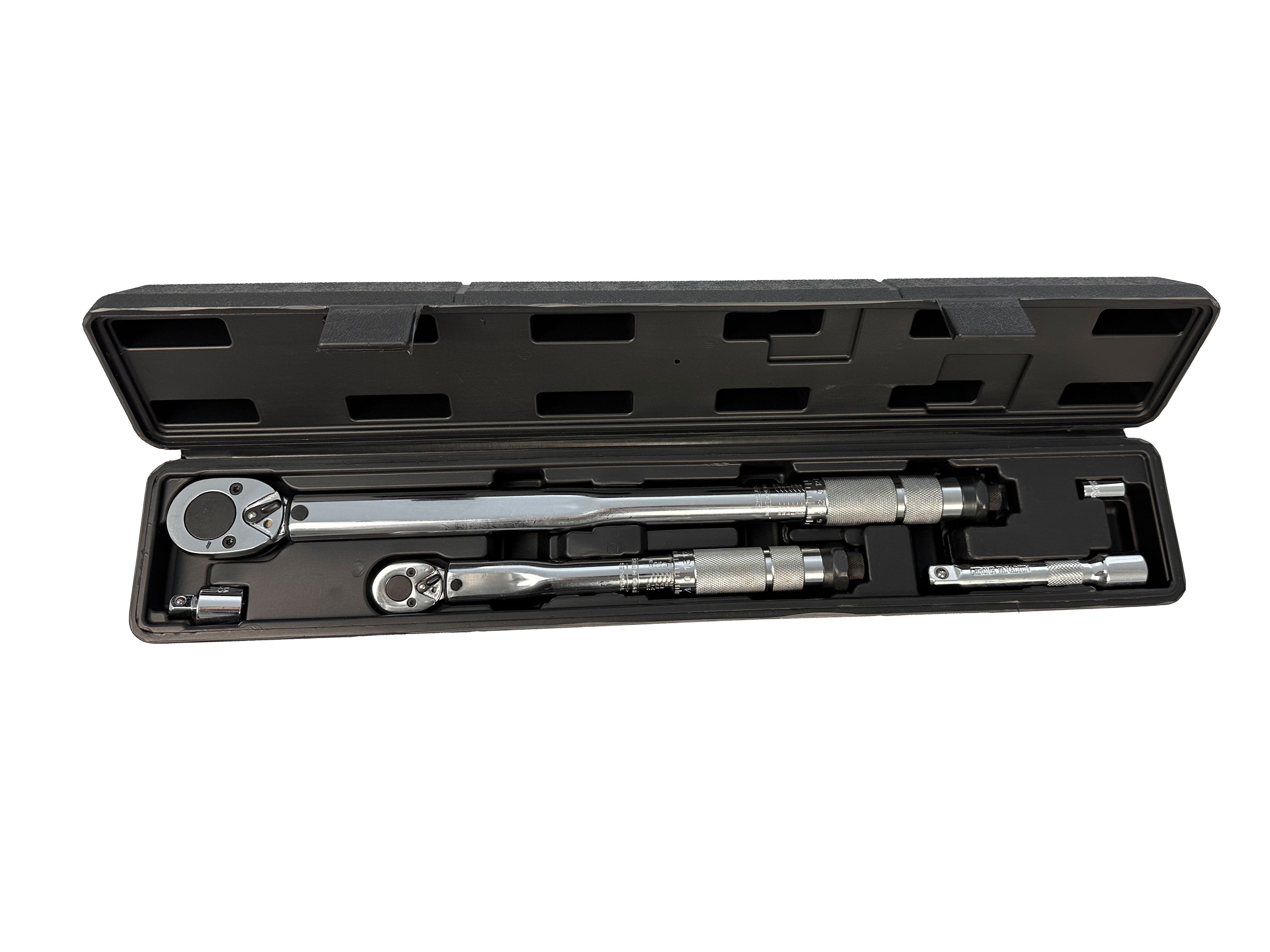 Sada momentových kľúčov od 2 - 210Nm Gebo Tools