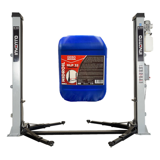 Dvojstĺpový autozdvihák, 4t s elektohydraulickým automatickým odblokovaním 380V Invento