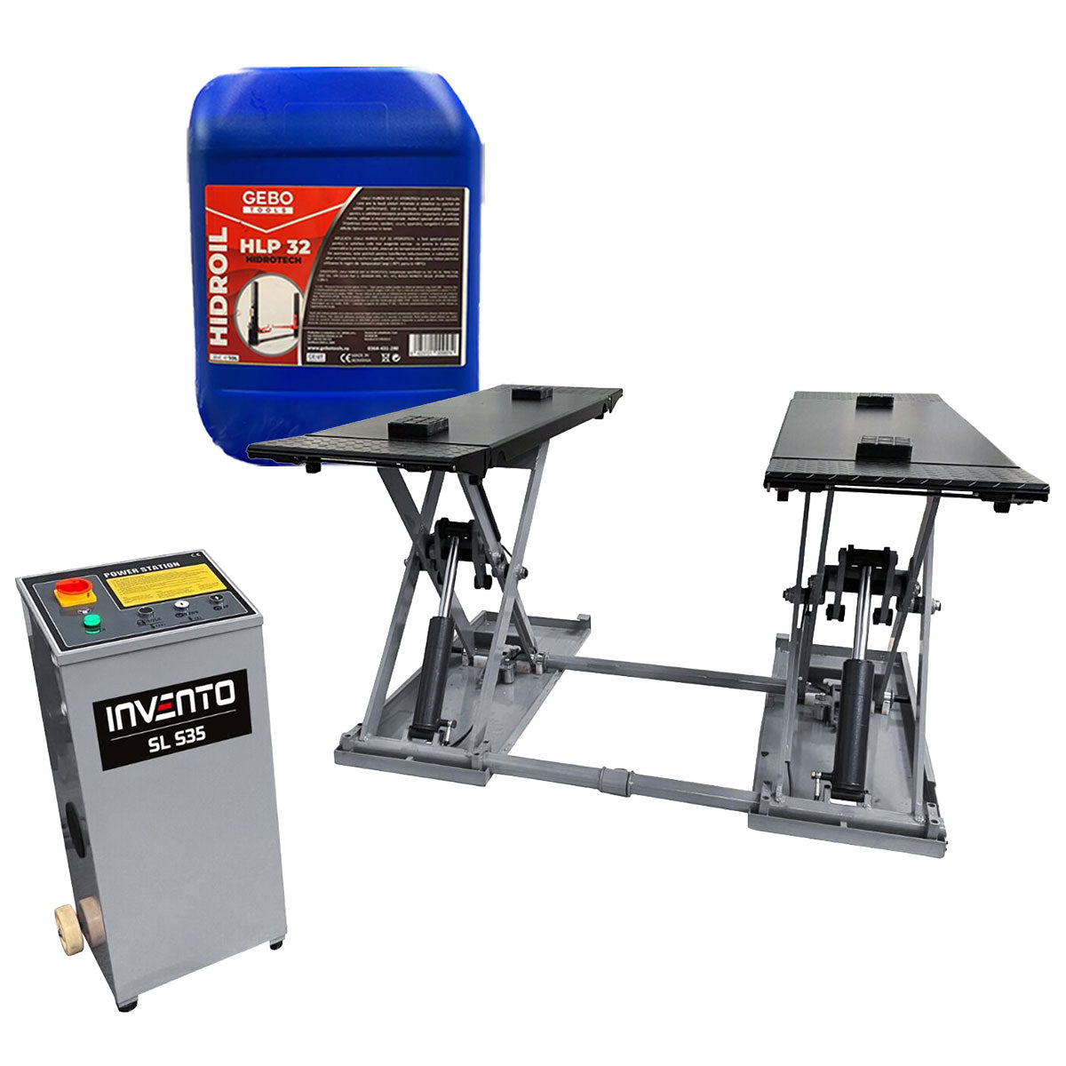 Mobilný nožnicový zdvihák do pneuservisu 3,5t, 220V, Invento